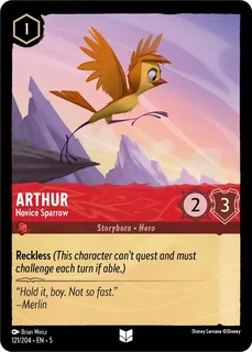 Arthur - Novice Sparrow 121/204/204