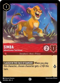 Simba - Adventurous Successor 125/204/204