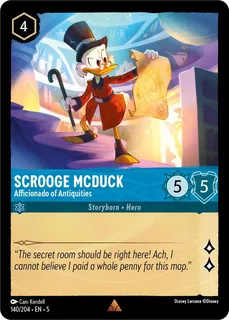 Scrooge McDuck - Afficionado of Antiquities 140/204/204