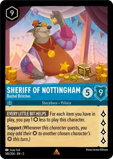 Sheriff of Nottingham - Bushel Britches 145/204/204