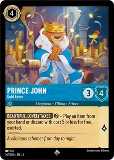 Prince John - Gold Lover 147/204/204