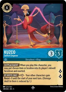 Kuzco - Selfish Emperor 149/204/204