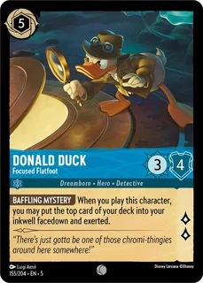 Donald Duck - Focused Flatfoot 155/204/204