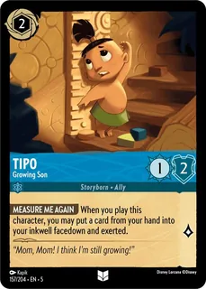 Tipo - Growing Son 157/204/204