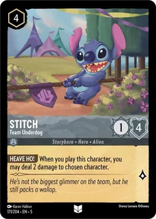 Stitch - Team Underdog 171/204/204
