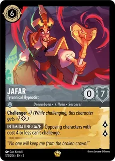 Jafar - Tyrannical Hypnotist 172/204/204