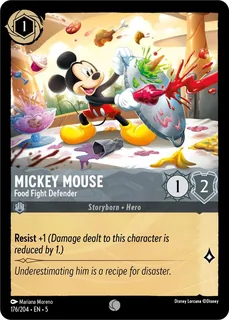 Mickey Mouse - Food Fight Defender 176/204/204