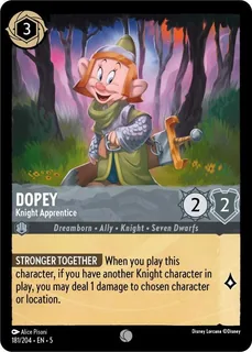 Dopey - Knight Apprentice 181/204/204