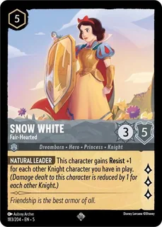 Snow White - Fair-Hearted 183/204/204