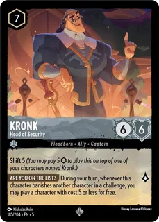 Kronk - Head of Security 185/204/204