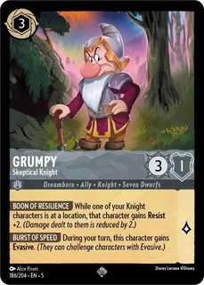 Grumpy - Skeptical Knight 186/204/204