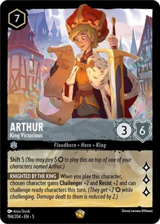Arthur - King Victorious 194/204/204