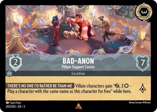 Bad-Anon - Villain Support Center 203/204/204