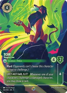 Scar - Vengeful Lion 212/204/204