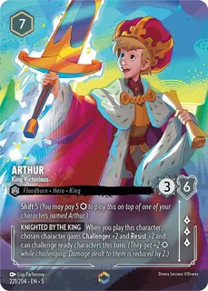 Arthur - King Victorious 221/204/204