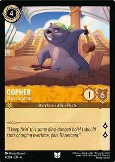 Gopher - Ship's Carpenter 4/204/204