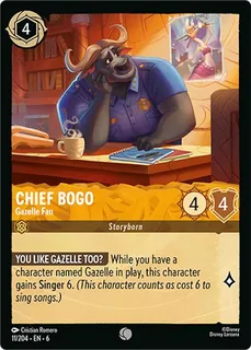 Chief Bogo - Gazelle Fan 11/204/204