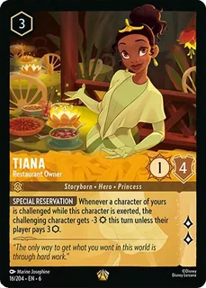 Tiana - Restaurant Owner 16/204/204
