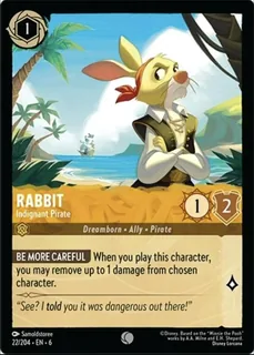 Rabbit - Indignant Pirate 22/204/204