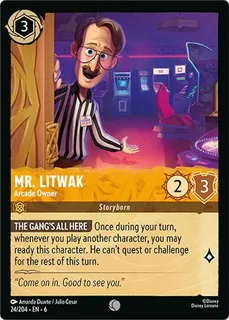 Mr. Litwak - Arcade Owner 24/204/204