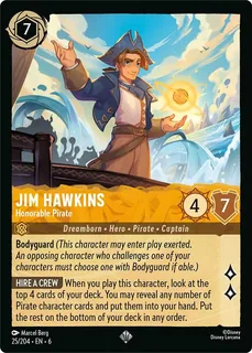 Jim Hawkins - Honorable Pirate 25/204/204