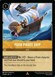 Pooh Pirate Ship 32/204/204