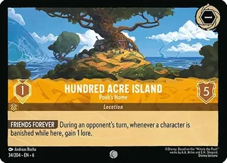 Hundred Acre Island - Pooh's Home 34/204/204