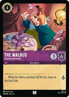 The Walrus - Greedy Gourmand 46/204/204