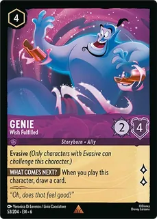 Genie - Wish Fulfilled 53/204/204