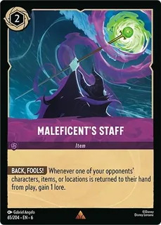 Maleficent's Staff 65/204/204
