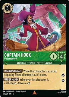 Captain Hook - Underhanded 71/204/204