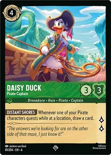 Daisy Duck - Pirate Captain 81/204/204