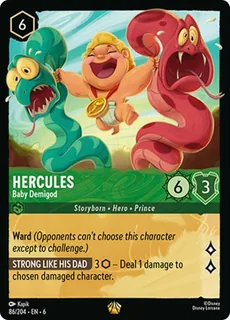 Hercules - Baby Demigod 86/204/204