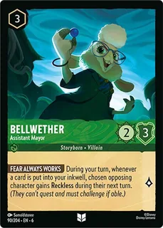 Bellwether - Assistant Mayor 90/204/204
