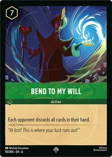 Bend to My Will 93/204/204