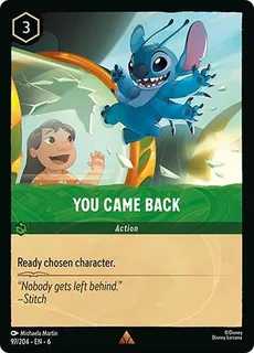 You Came Back 97/204/204