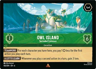 Owl Island - Secluded Entrance 102/204/204