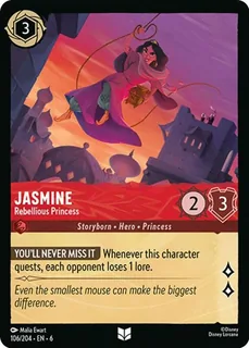 Jasmine - Rebellious Princess 106/204/204