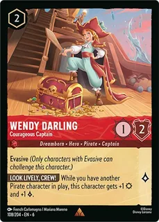Wendy Darling - Courageous Captain 108/204/204