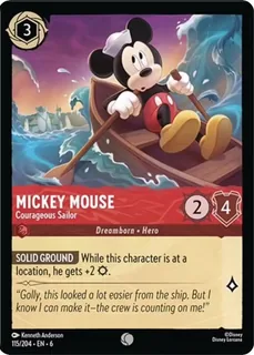 Mickey Mouse - Courageous Sailor 115/204/204