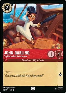 John Darling - Sophisticated Swordsman 118/204/204