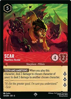 Scar - Heartless Hunter 127/204/204