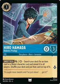 Hiro Hamada - Robotics Prodigy 145/204/204