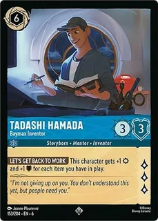 Tadashi Hamada - Baymax Inventor 153/204/204