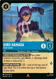 Hiro Hamada - Team Leader 154/204/204