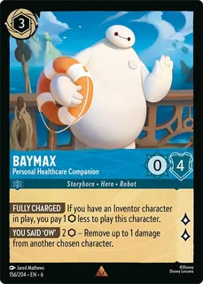 Baymax - Personal Healthcare Companion 156/204/204