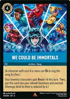 We Could Be Immortals 162/204/204