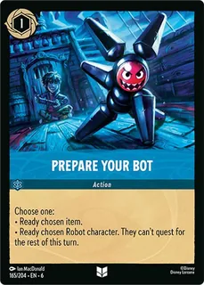 Prepare Your Bot 165/204/204
