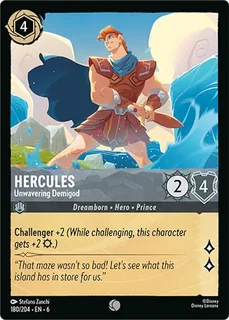 Hercules - Unwavering Demigod 180/204/204