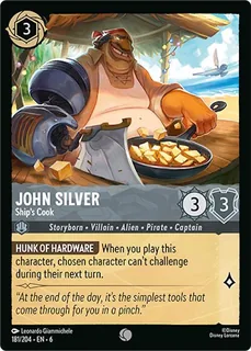 John Silver - Ship's Cook 181/204/204